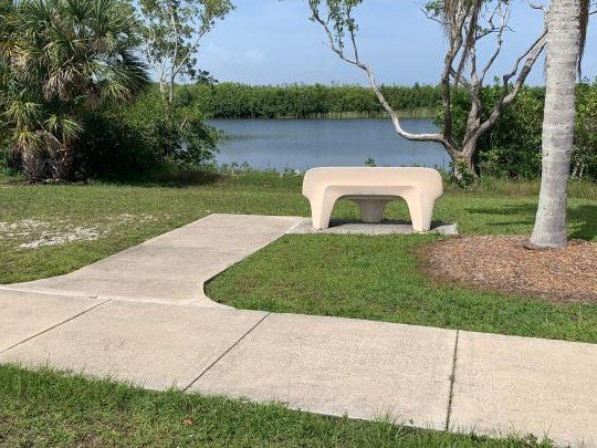 St. Paul Linear Park along the lagoon